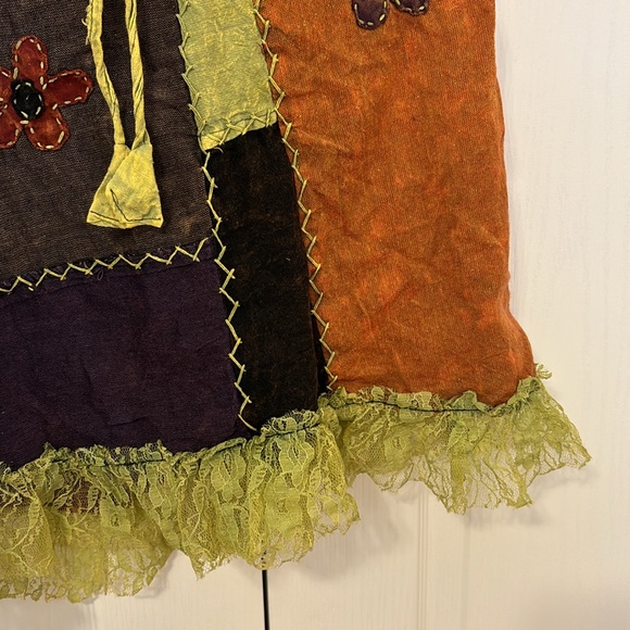 BRAND NEW NEPAL HANDMADE SKIRT - Picture 4 of 11